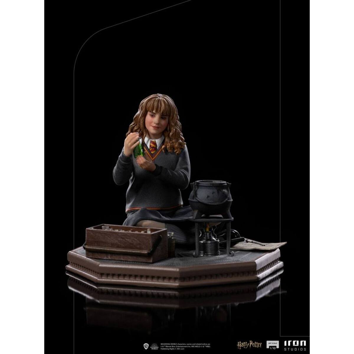 Harry Potter Art Scale Statua 1/10 Hermione Granger Polyjuice 9 Cm Iron Studios