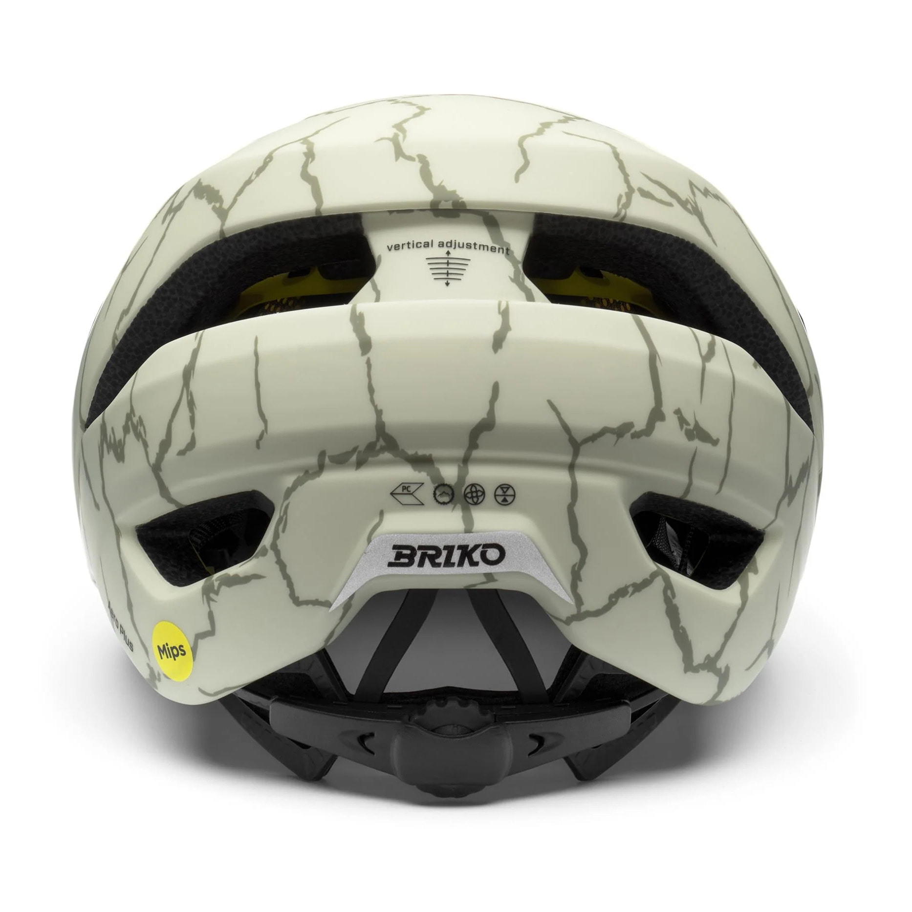 Caschi Briko Uomo Donna Verde Aero Plus Mips