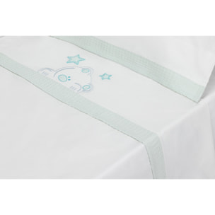 Trip Coche 100% Alg Mod Viggo Bco/Menta
