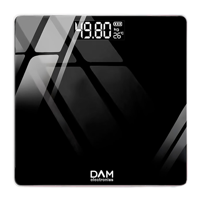 Báscula inteligente con bioimpedancia, Bluetooth y App. Peso, grasa%, IMC, edad corporal, etc.