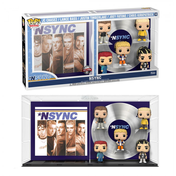 Nsync Pop! Albums Vinile Figura 5-pack Nsync 9 Cm Funko