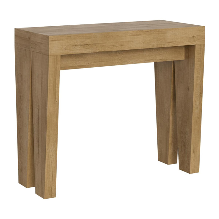 Consola extensible 90x40/196 cm Spimbo Small Roble Natural