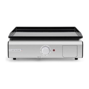 Plancha électrique RIVIERA ET BAR QPL1045 émaillée à poser, 45x35 cm