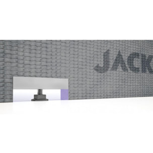 Jackoboard Wabo Panneau d'habillage pour baignoire, 1770 x 600 x 30 mm avec pieds réglables (4500148)