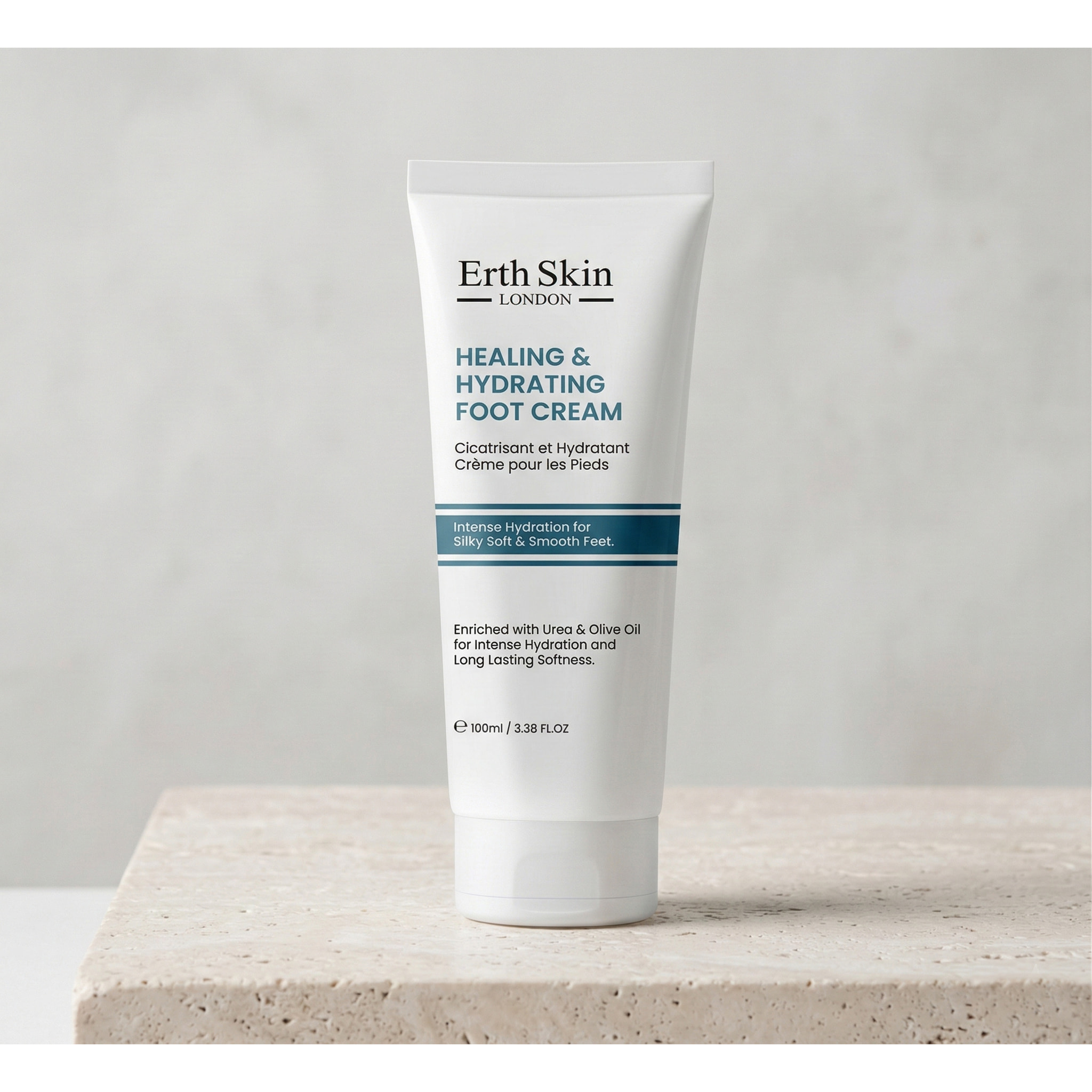 Crema hidratante y cicatrizante para pies 100 ml