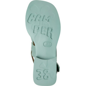 Sandalias - CAMPER Dana - Verde - Cuero Nubuck