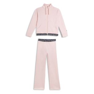 Tuta Bambina zip e collo alto con bande jacquard FREDDY