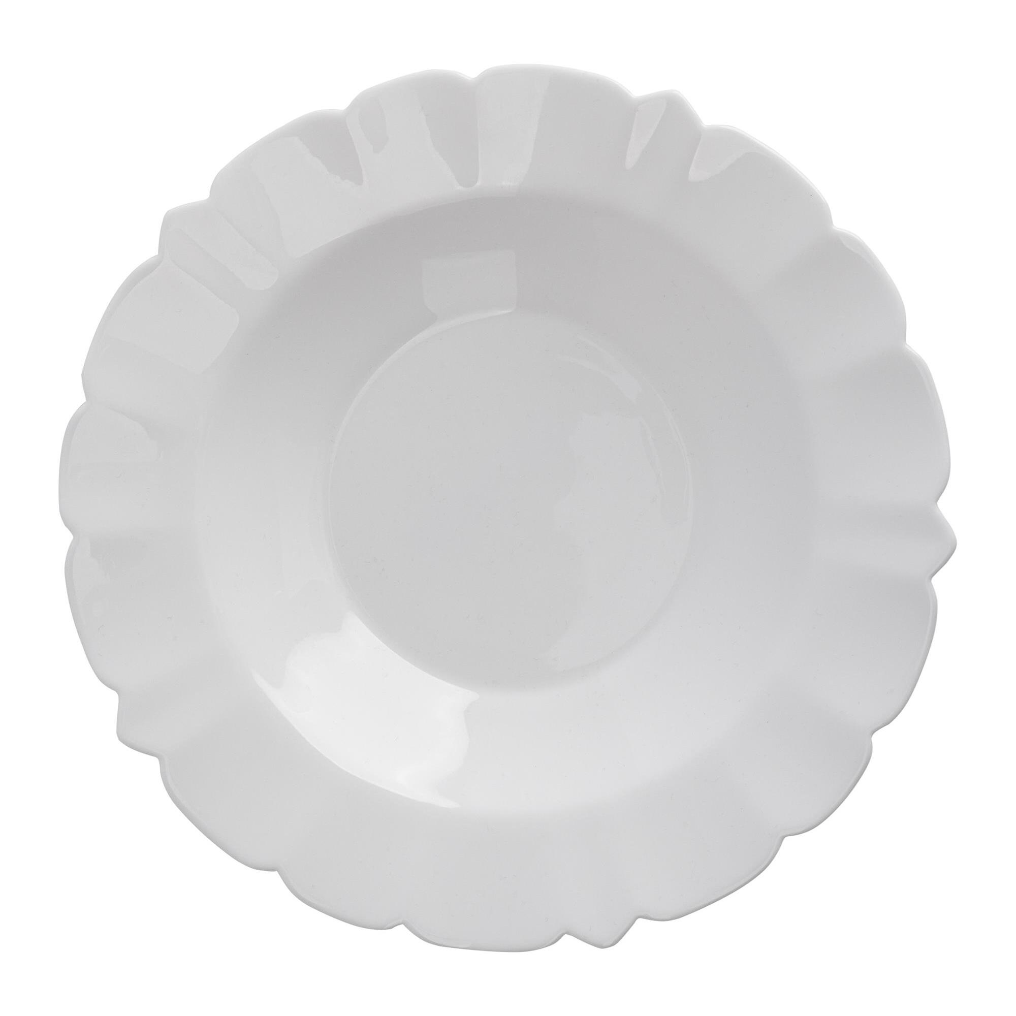 Juego de vajilla de 12pzs blanco san ignacio