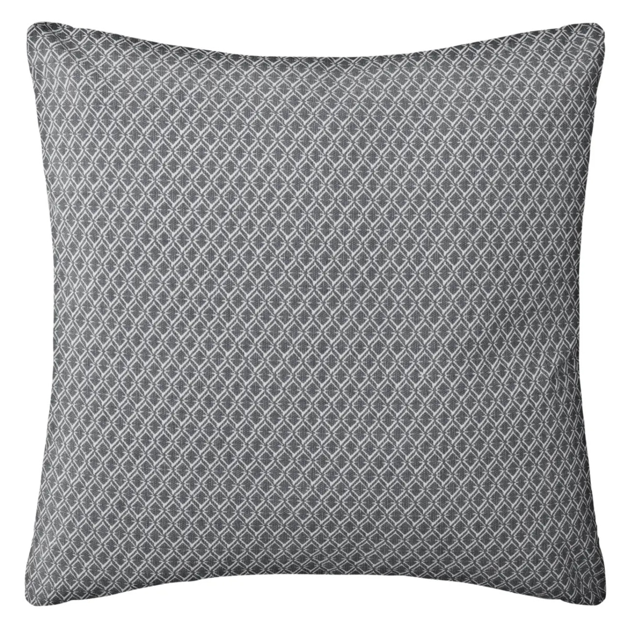 Coussin motifs "Otto" gris 38x38cm