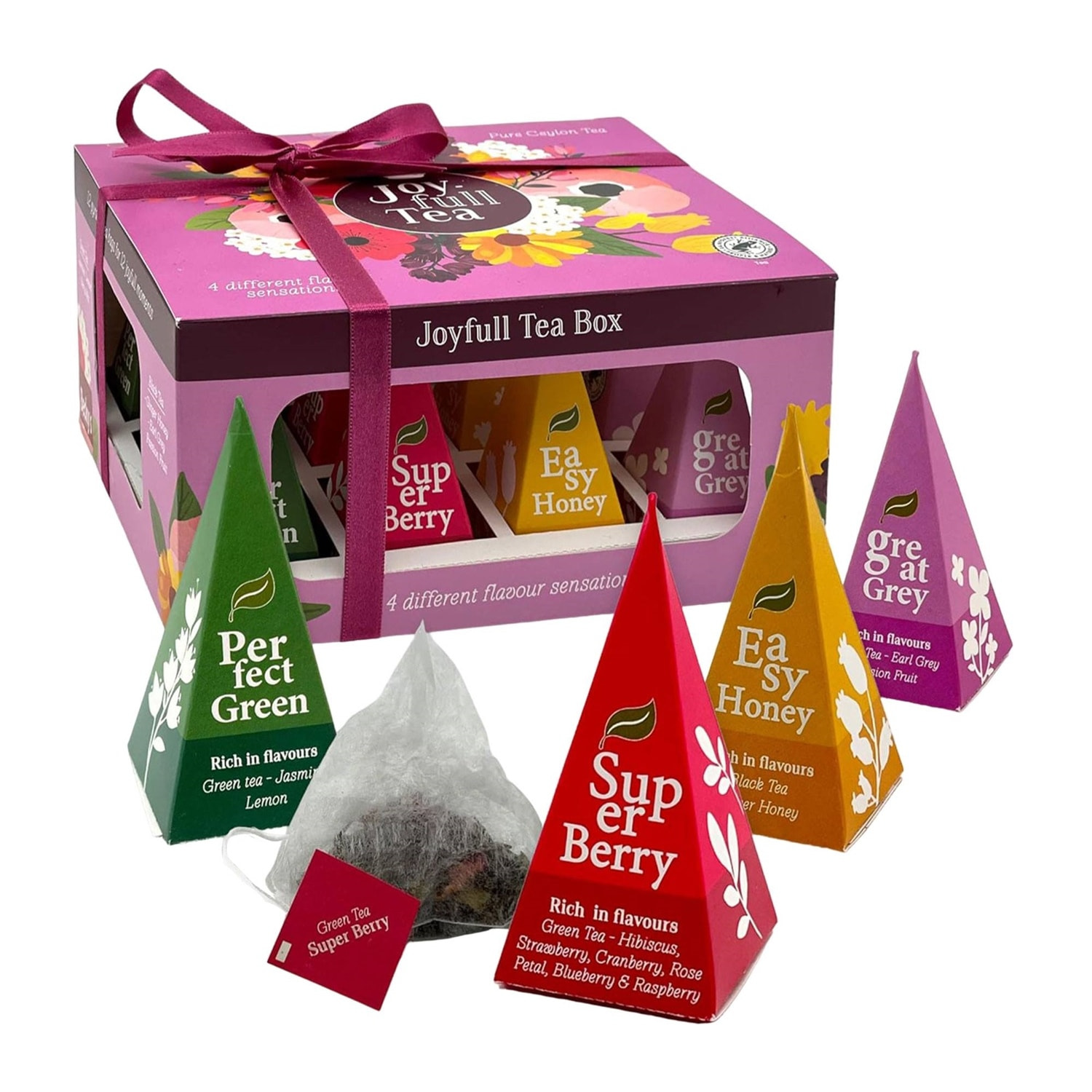 Caravan set de 2 fragancias de mujer nº43 + caja regalo caravan + joyfull caja de té piramidal