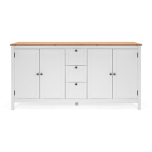 Buffet scandinave avec rangements 180cm ARANDAR