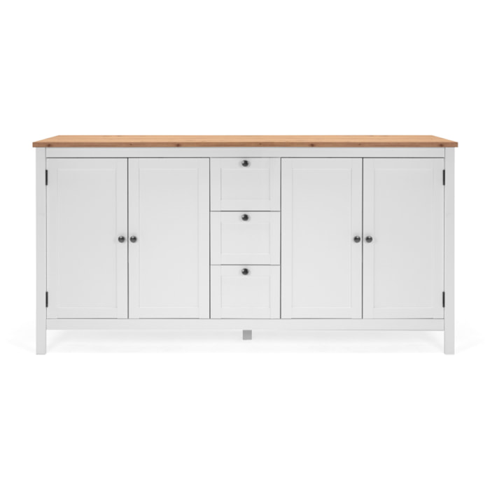 Buffet scandinave avec rangements 180cm ARANDAR