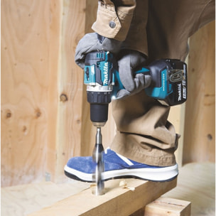 Perceuse 18V LXT 65Nm - MAKITA - avec 2 batteries 18V 6,0 AH - chargeur - MAKPAC - DDF484RGJ