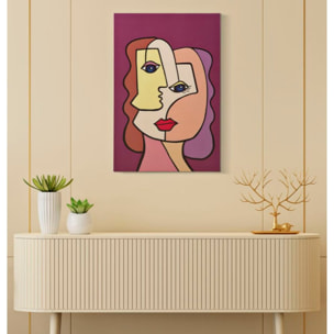 STAMPA DIPINTA FACES NEW -B- CM 60X3X90