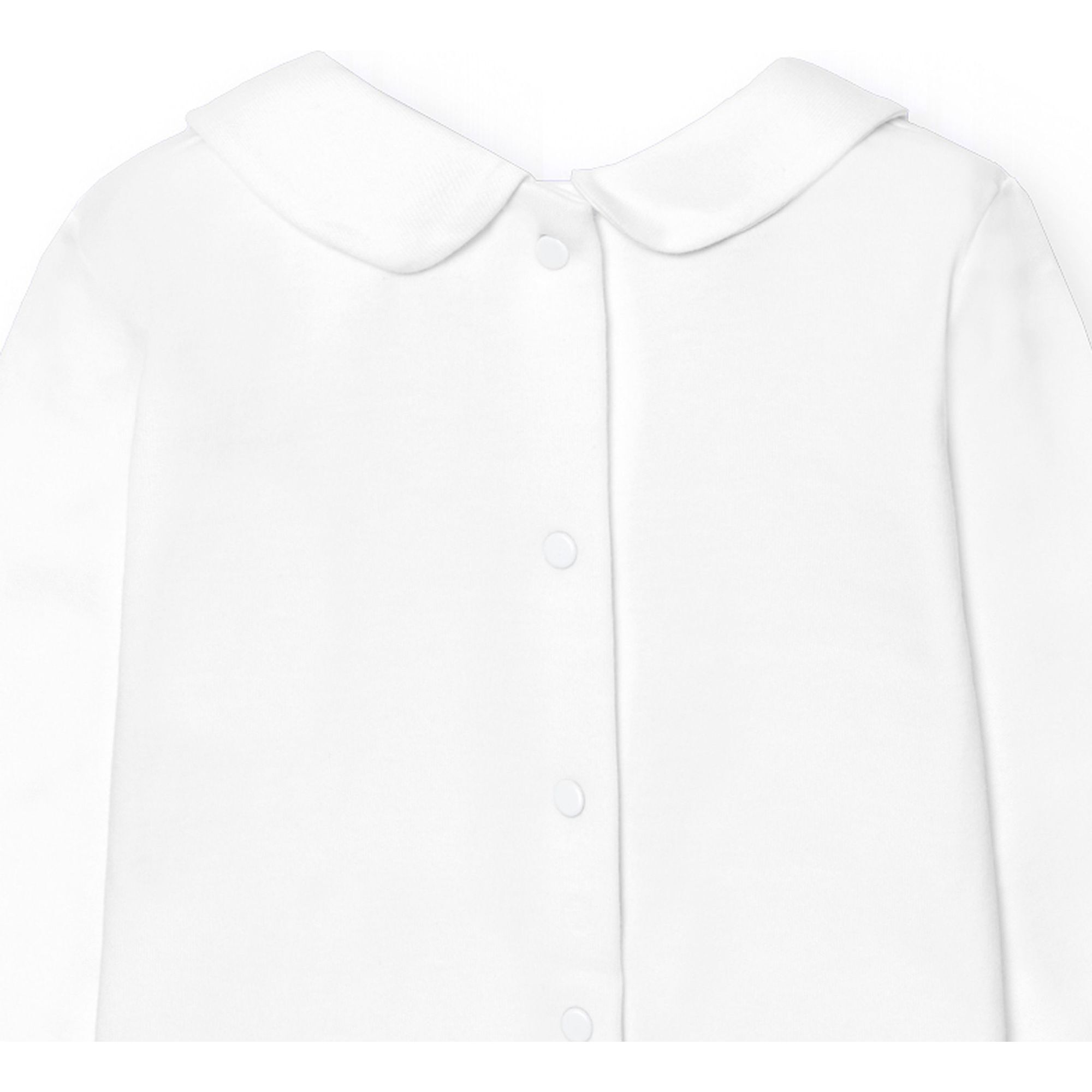 Camiseta bebé manga larga cuello fino