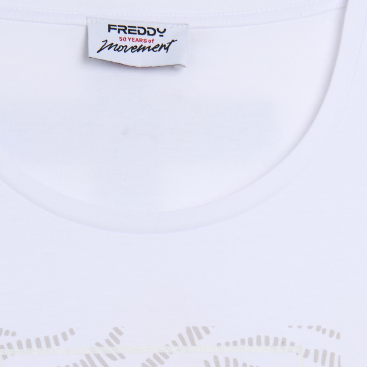 T-shirt con Logo FREDDY su Grafica Ondulata