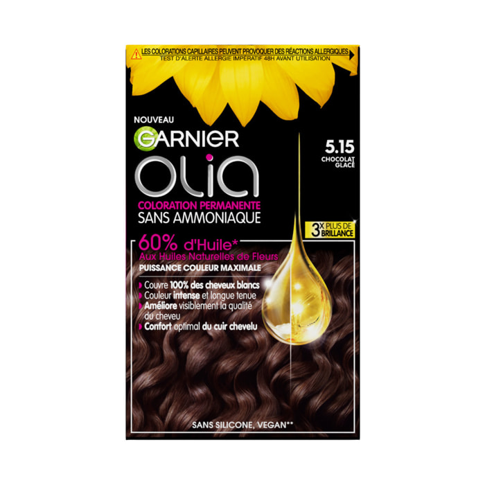 Garnier Olia Coloration 5.15 Chocolat Glacé