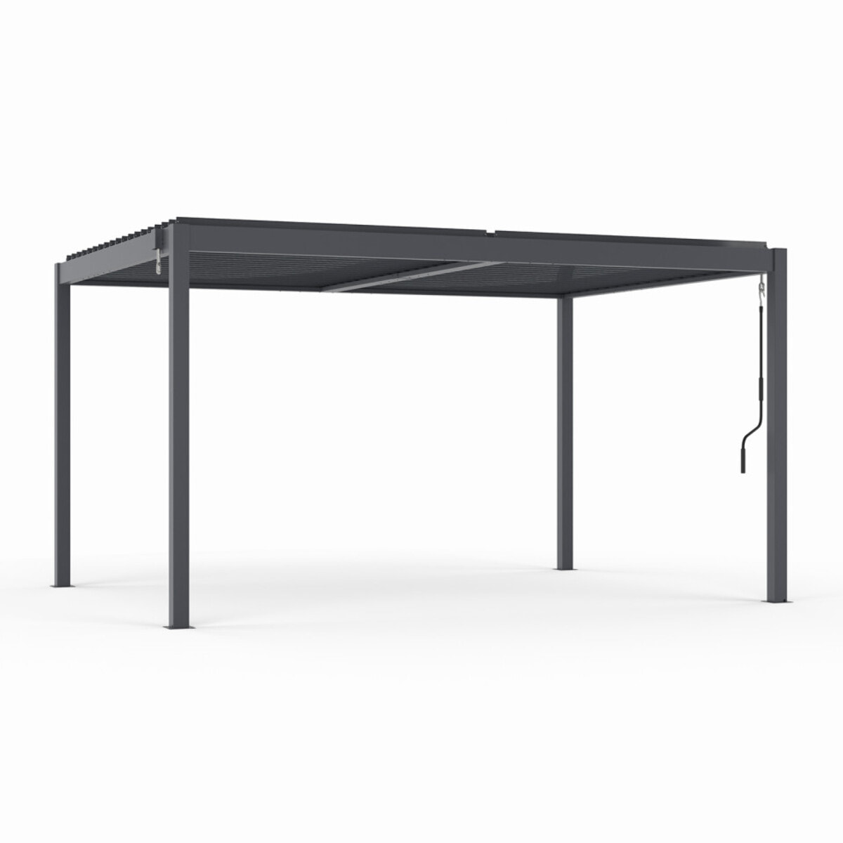 Pergola bioclimatique 3x4m aluminium lames orientables