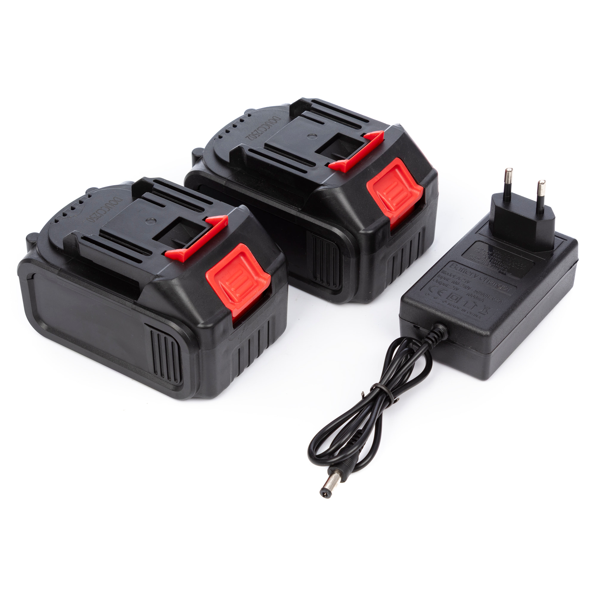 Sierra de calar 21V con motor sin escobilla, 3500 RPM y 2 baterías de 13000 mah.