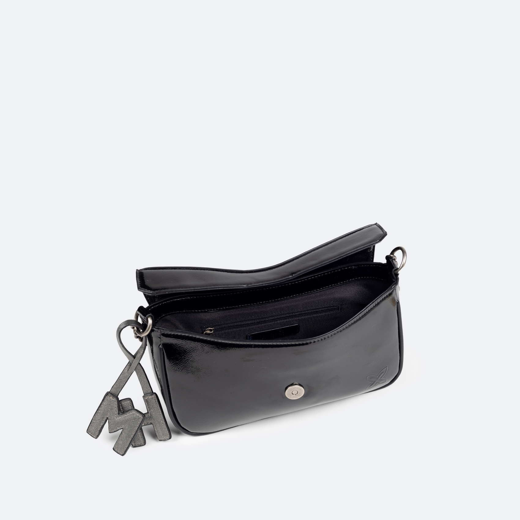 BOLSO MH CROSSBODY BAGUETTE C/BLACK