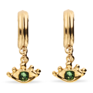 Pendiente SER INTUITIVA VERDE U