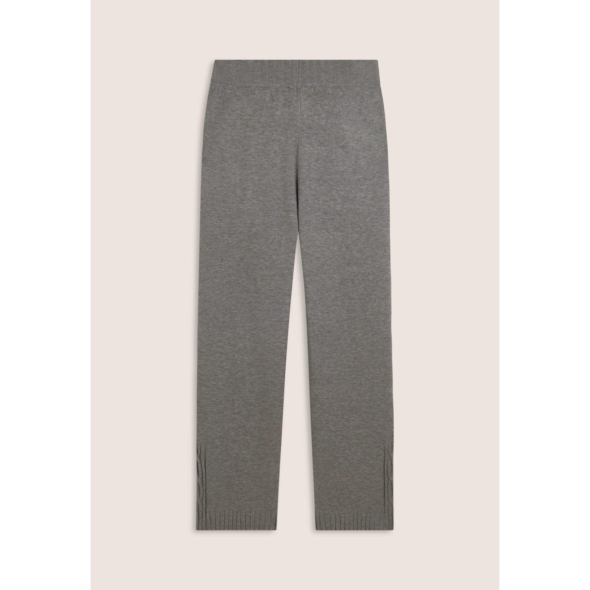 Pantalone donna gamba dritta in tricot