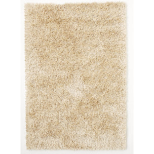 Tapis shaggy fait main motif uni HAGO