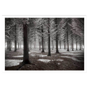 Affiche deco ""debut d'hiver"" Affiche seule