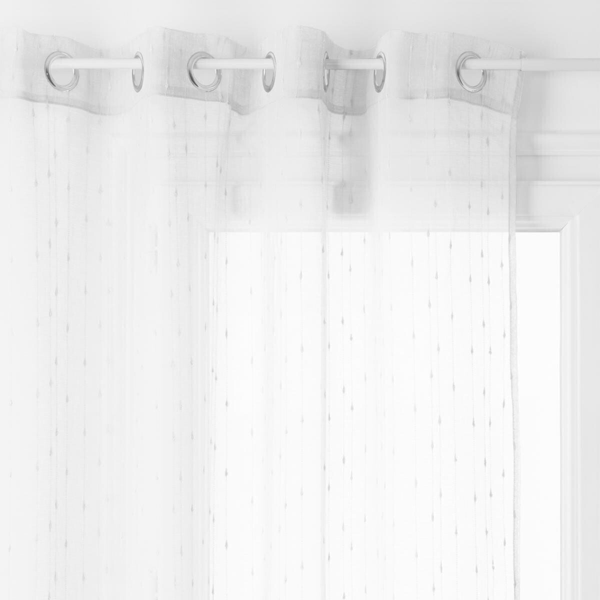 Voilage "Anissa" - blanc - 140x240 cm