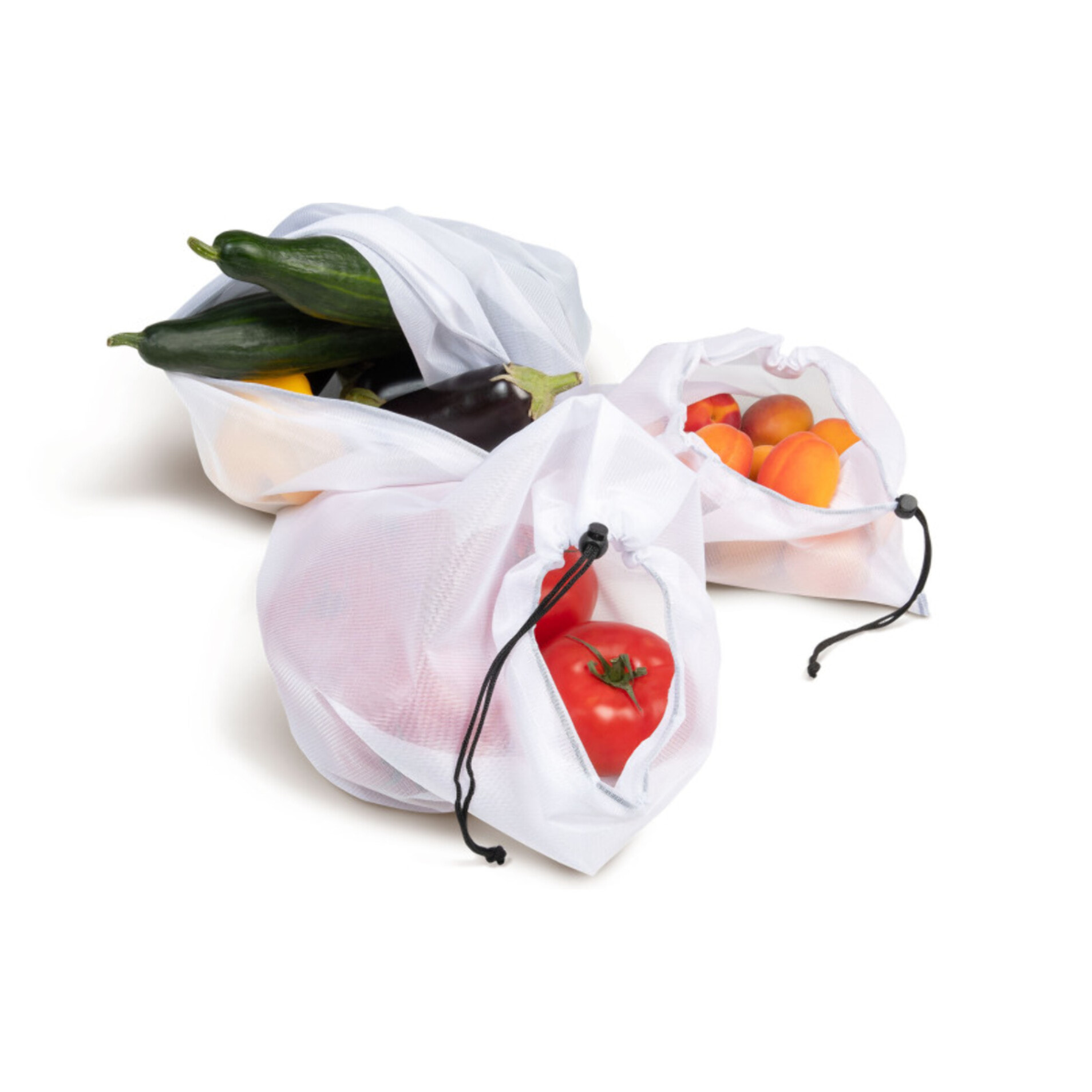 Sacs fruits et légumes réutilisables - lot de 10