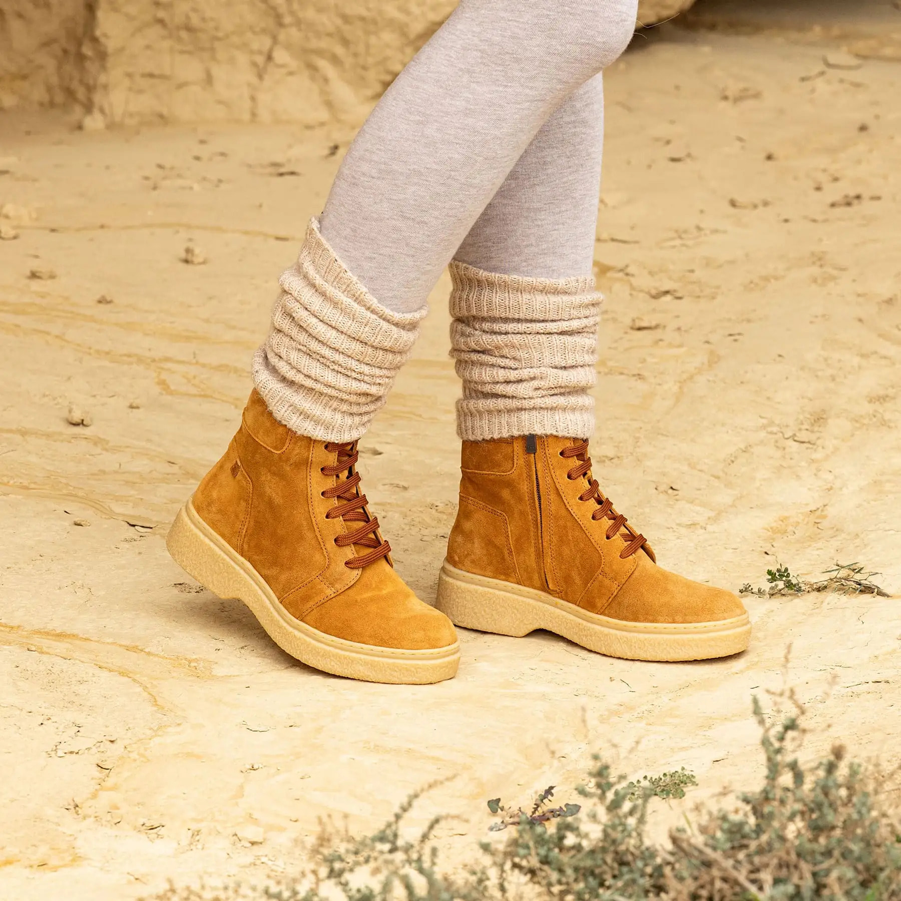 Botines N5900S SILK SUEDE TOFFEE / ARPEA color Toffee