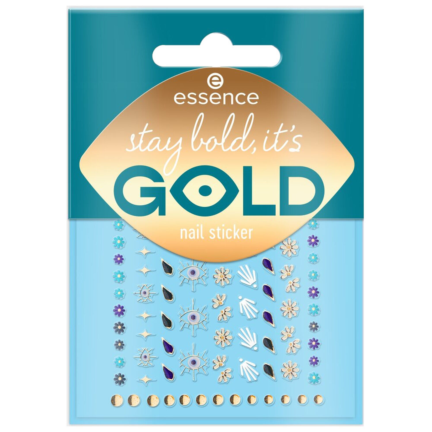 Stay Bold, It's Gold - Stickers pour Ongles