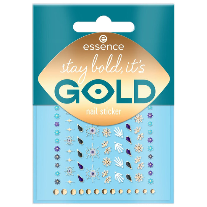Stay Bold, It's Gold - Stickers pour Ongles