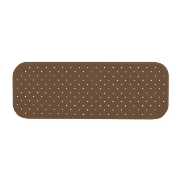 Tapis Fond de baignoire antidérapant Caoutchouc CLASS Chocolat MSV