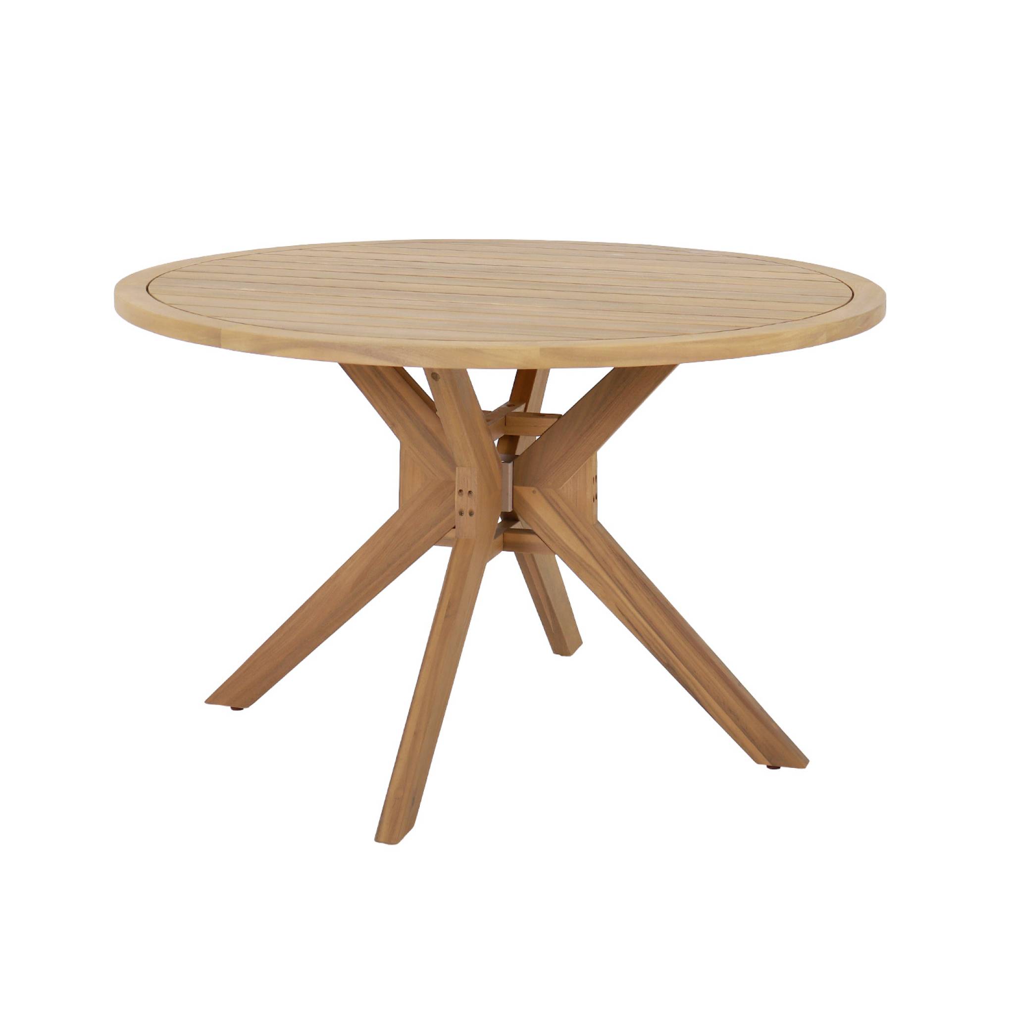 Table de jardin bois d'acacia 6 places AVENA