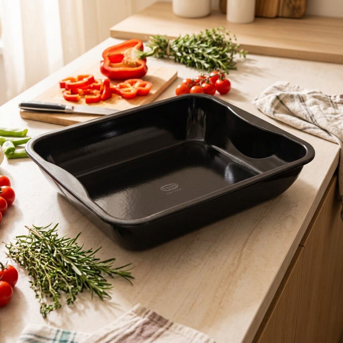 Plat à four XXL à bords hauts Dr Oetker Back-Idee Kreativ