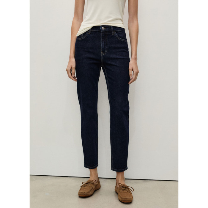 Jeans Newmom confort tiro alto Newmom - azul