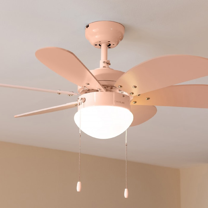 Cecotec Ventilatore da soffitto con luce EnergySilence Aero 3600 Vision Full Nud