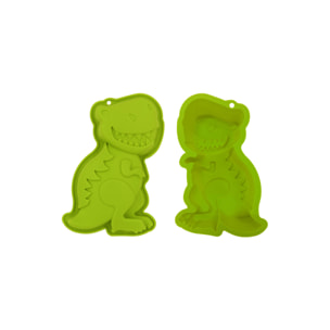 Moule à gâteau en silicone forme Dinosaure, Happy Cake