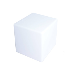 Cube LED 40cm – Cube décoratif lumineux. 40x40cm. blanc chaud. commande à distance