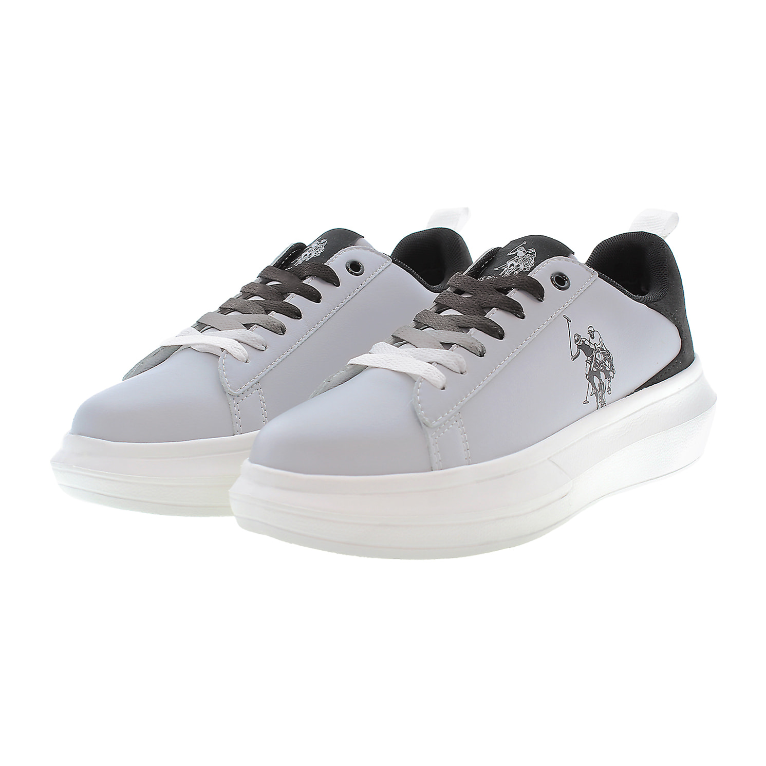 Sneakers U.S. Polo Assn. grigio chiaro-nero