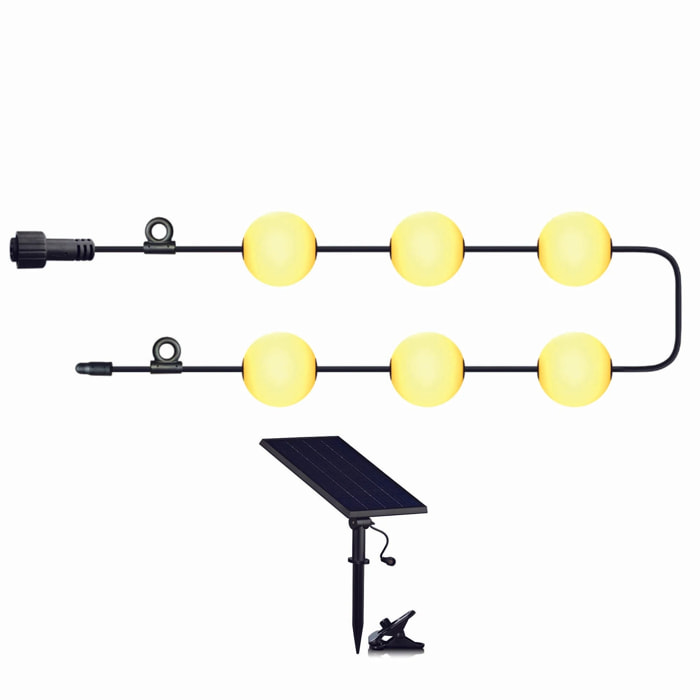 Guirlande lumineuse solaire BOLLY LIGHT SOLAR 5,5M