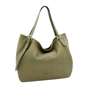 Bolso de hombro Cheval Firenze Alba Verde Militar