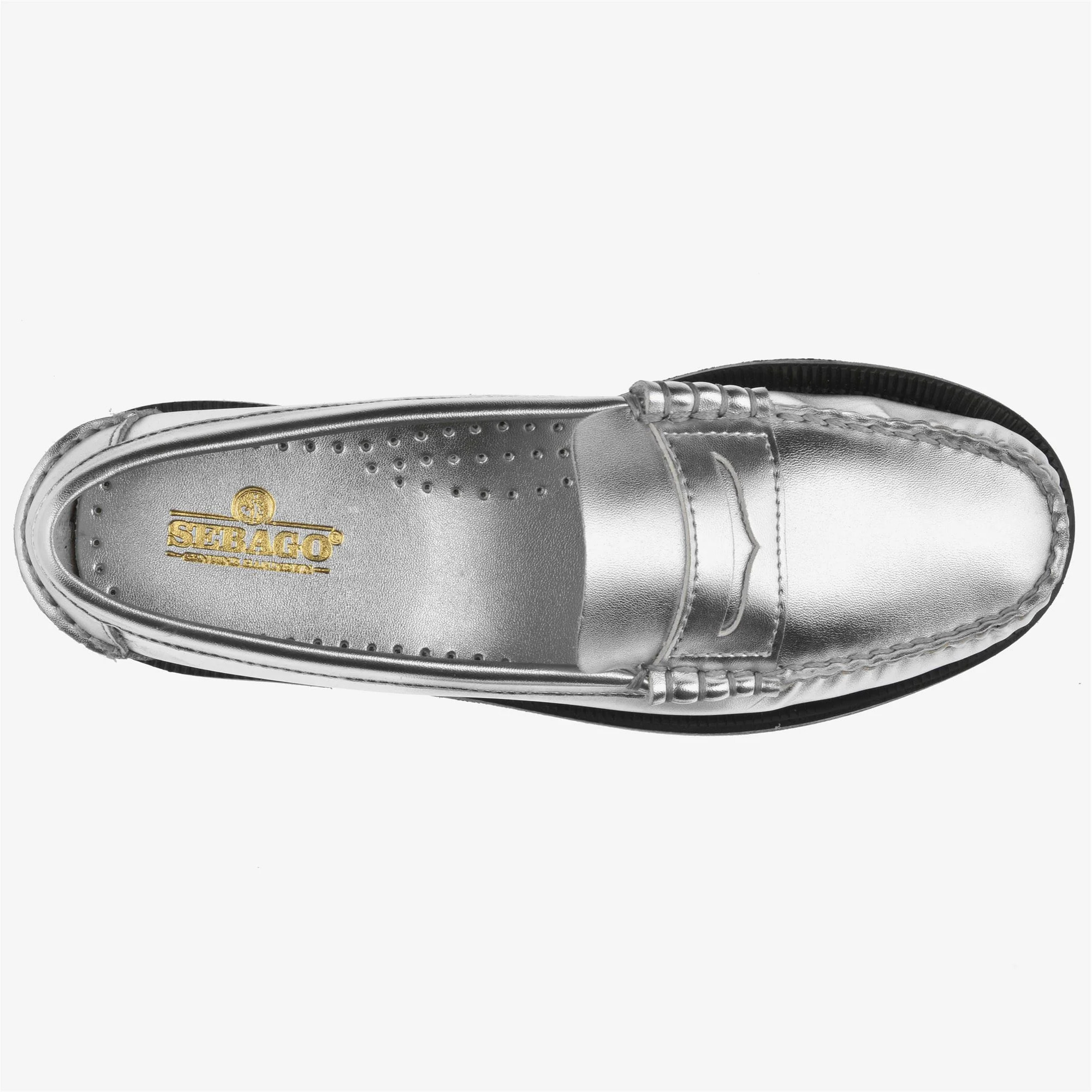 Sebago - Mocassini Donna Argento - Dan Met Woman