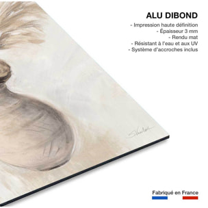 Tableau nature morte poterie seche  Tableau alu Dibond