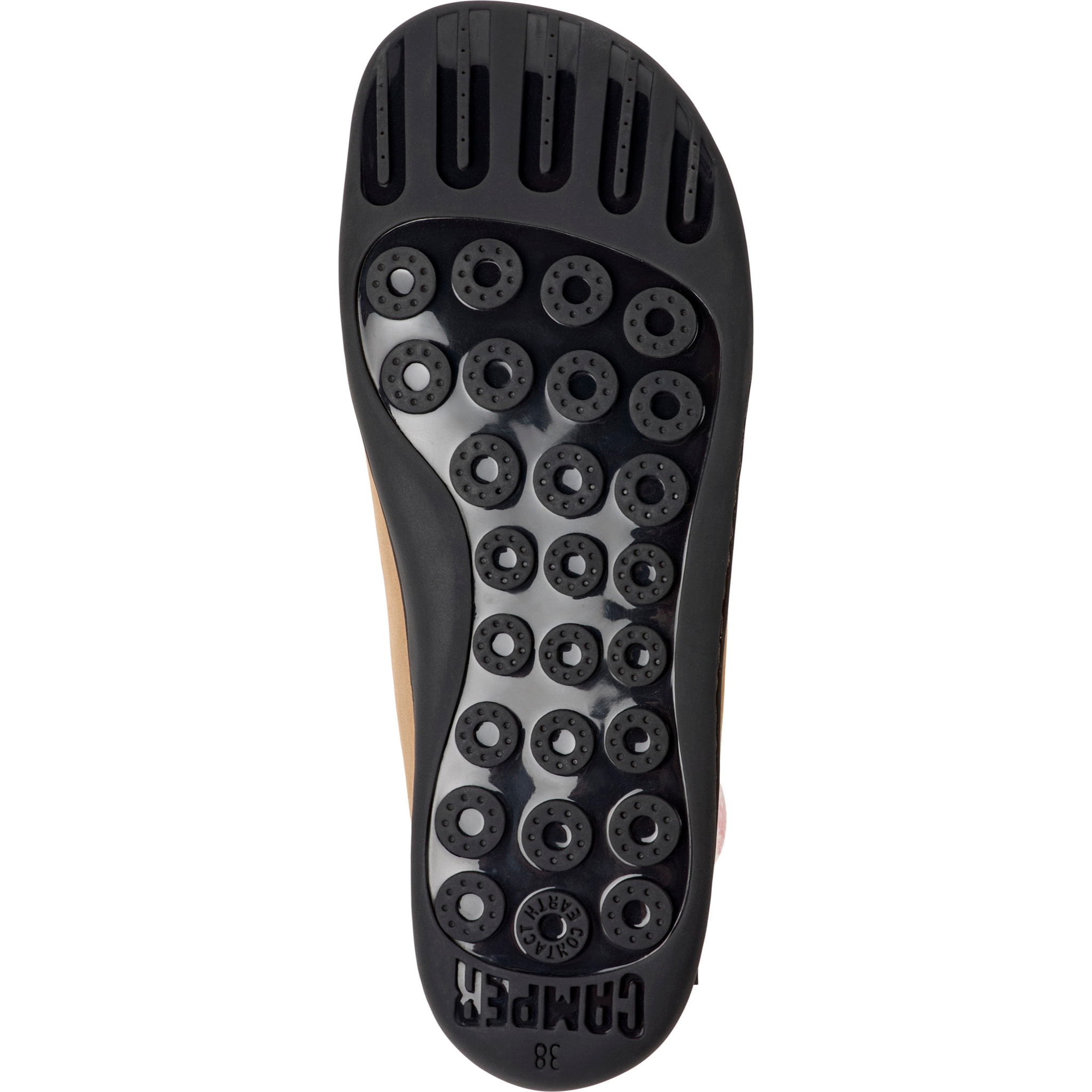 Sneakers - CAMPER Peu Cami - Marrone - Pelle nabuk