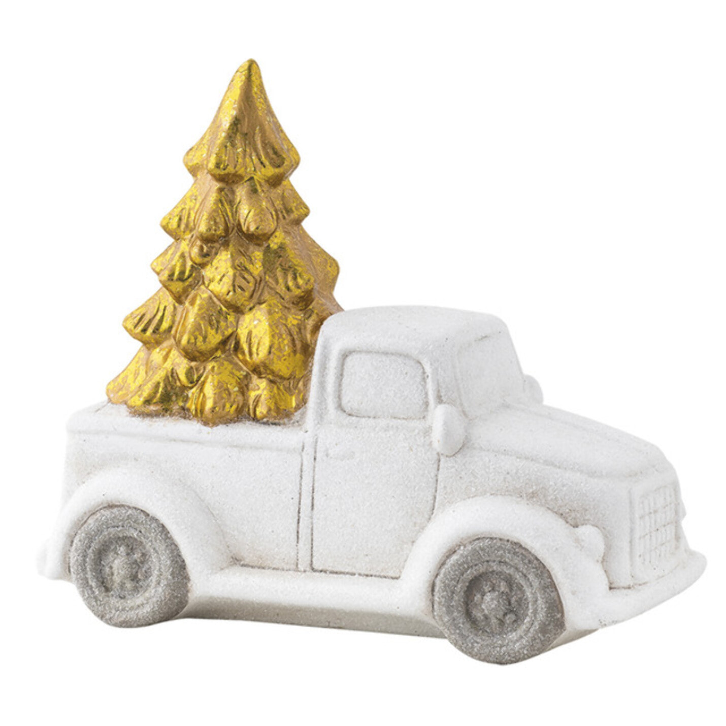Furgoncino con albero con glitter Magia del Natale