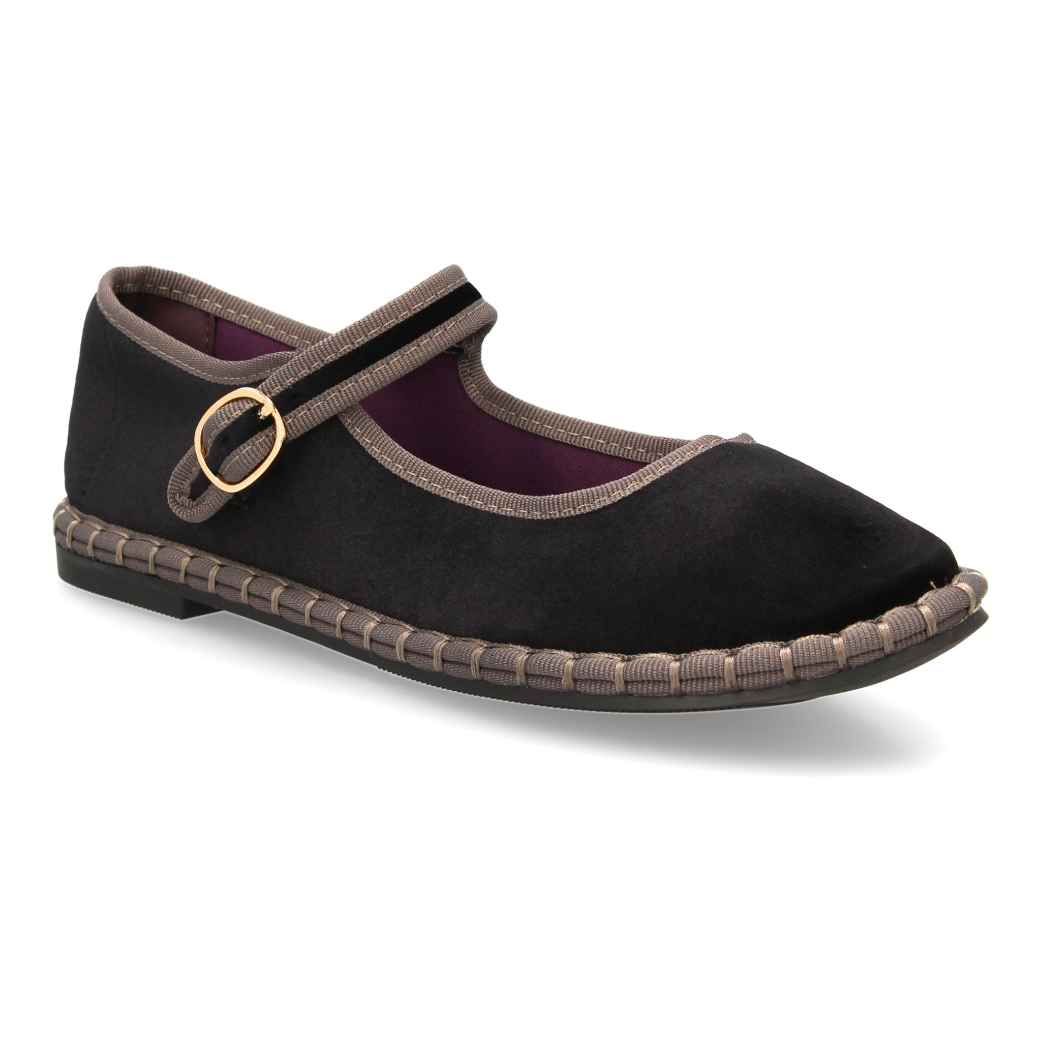 Bailarina con estampado liso para mujer.