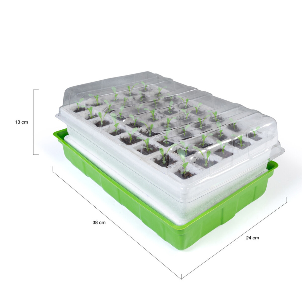 Kits de germination 40 godets accélérateurs de croissance - Lot de 2