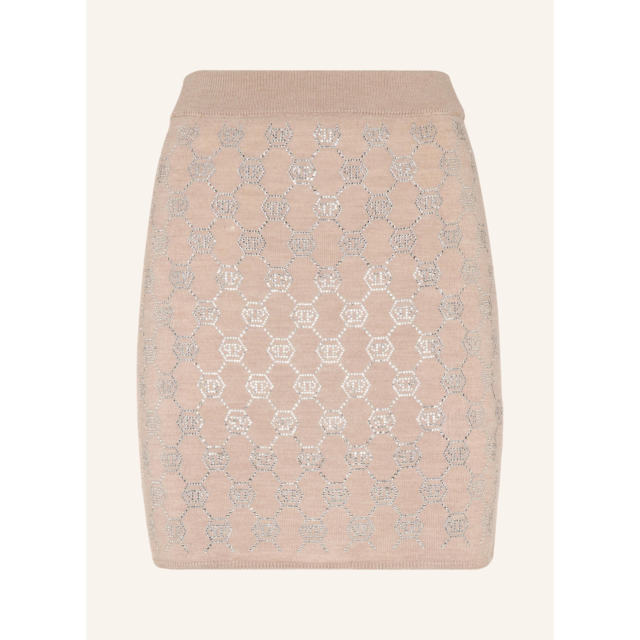 PHILIPP PLEIN Knit Mini Skirt MONOGRAM